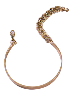 手链时尚简约金色夸张朋克礼物