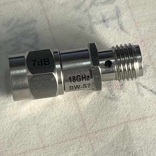 议价BWS7W27dB18GHz射频衰减器SMA接口可维修