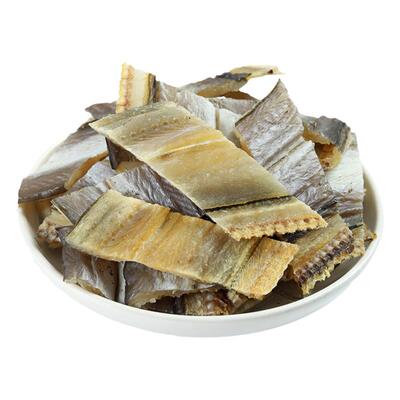 舟山特产新货淡晒风干鳗鱼干切断