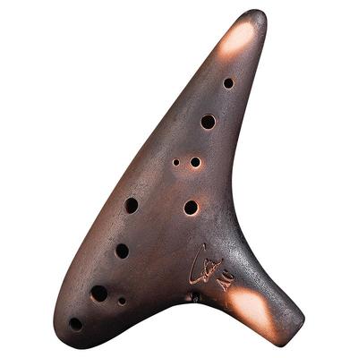 初学送教材复古十二孔风雅陶笛