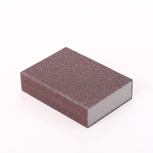 日本NISHIKI家居日用品 高密度金刚砂除垢海绵擦 三片装 可磨刀