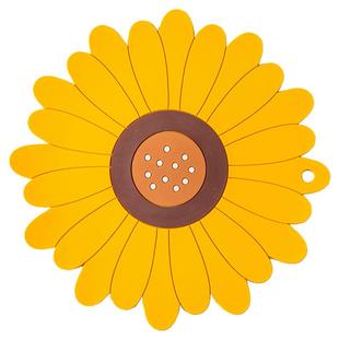 粤昌向日葵家用餐具隔热餐垫餐桌防烫加厚耐高温高级感盘子碗杯垫