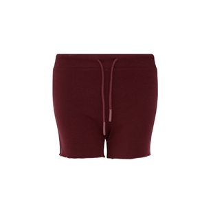 oneup弹力修身花边卷边运动短裤女夏季外穿热裤健身瑜伽超短裤