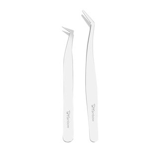 Brainbow新手安全型假睫毛镊子圆头金羽夹初学者高精密嫁接工具