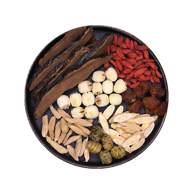 灵芝炖鸡煲汤材料包熬夜宁心汤料