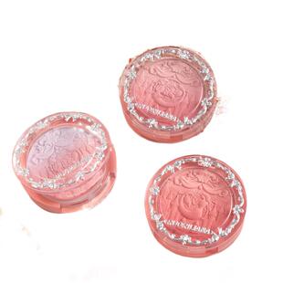 三福洛丽莲娜在逃公主渐变腮红粉微醺橘色元气女膨胀色晒红488881