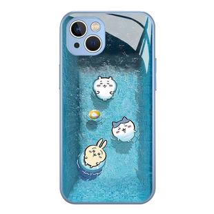 chiikawa游泳适用苹果17pro手机壳iphone15乌萨奇opporeno13情侣vivox200一加ace5可爱iqooz9夏日neo11小清新