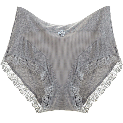 莫代尔棉超柔透气无痕大码女内裤