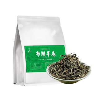书呆子茶叶2025春茶布朗景迈易武早春普洱生茶散茶500克袋装生普