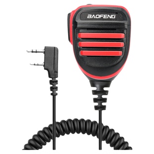 宝锋UV-5R对讲机高端手咪肩咪话筒K头宝峰对讲机户外手台车载配件