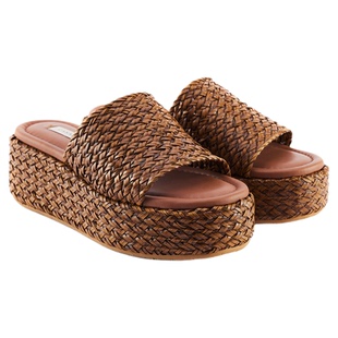 CASADEI/卡桑蒂【26新品】Suncity编织凉鞋 防水台厚底凉拖鞋