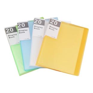 杰利a5资料册学生插页文件夹多层20/30/40/60内页加厚孕检报告单检查单收纳册小a5儿童奖状画册琴谱夹册定制