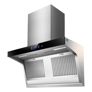 好太太油烟机家用厨房大吸力除油机不锈钢顶侧双吸油机燃气灶套装