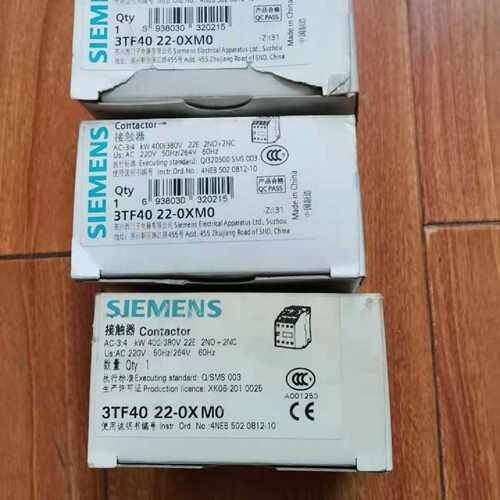 议价现货3TF4022-0XM0全新原装正品西门子3TF40机械连锁可逆接触