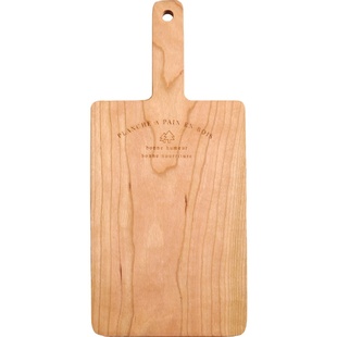 日式樱桃木迷你面包板实木家用小砧板菜板辅食占板纯木案板方板