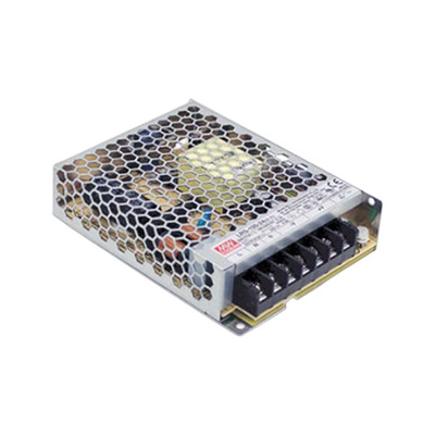 台湾明纬LRS电源MHENDR-24V75120100W/48V开关直流变压器电源盒ES