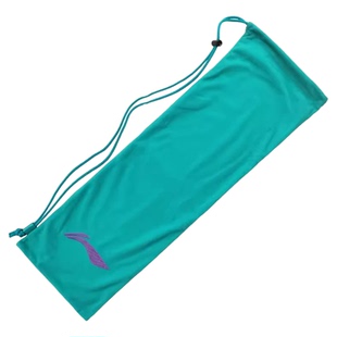 李宁羽毛球拍袋羽拍专用保护套袋绒布袋单肩背包便携式斜挎背袋