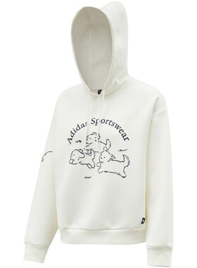 adidas阿迪达斯女子POP ART HD运动休闲套头衫卫衣KB7223