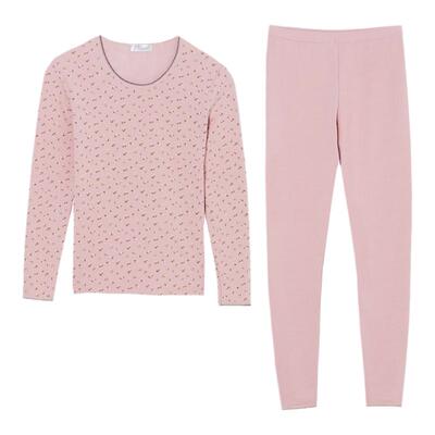 顶瓜瓜加厚保暖内衣长袖女