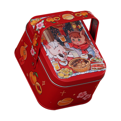 新年糖果手提铁盒2026马年