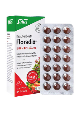 进口Floradix德国铁元片Salus