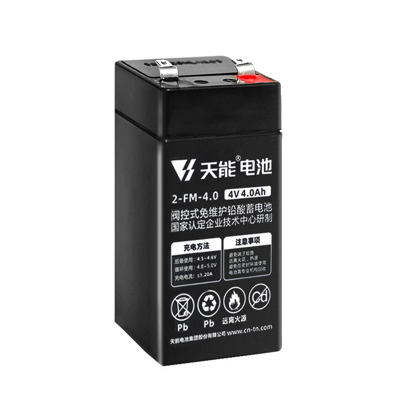 天能电子秤电池大全通用4v4ah/20hr台秤专用儿童汽车电瓶6v4.5