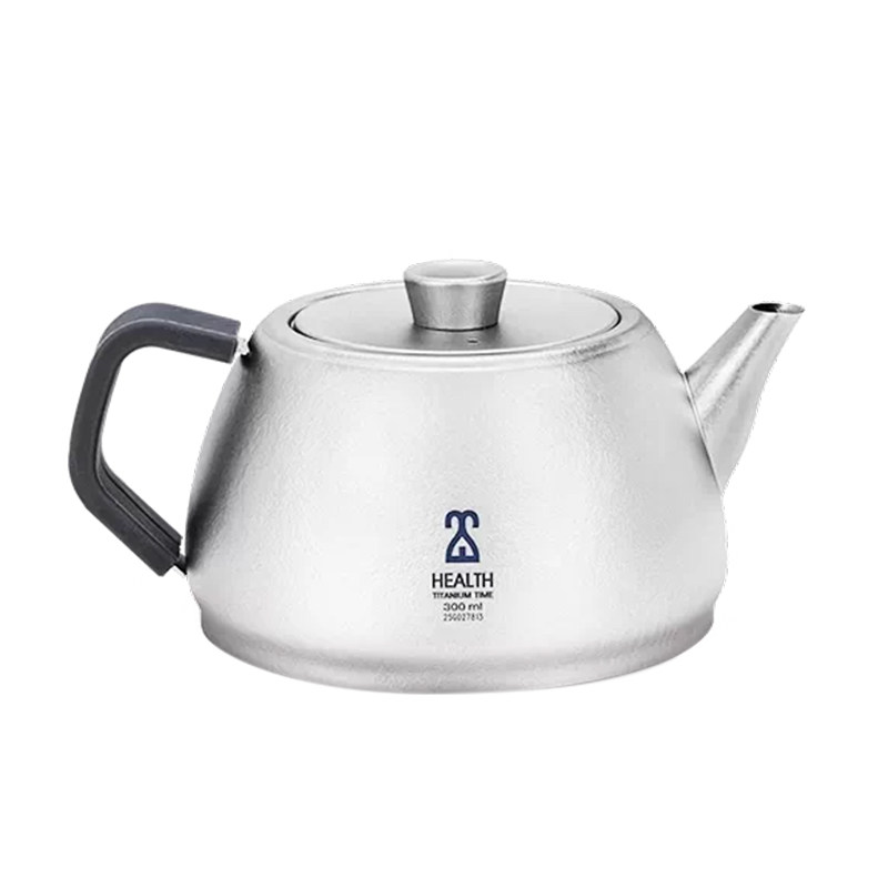 KEITH铠斯钛时代钛茶具套装手抓泡茶过滤杯双层茶杯家用便携茶具