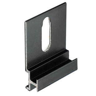 外墙瓷砖挂件固定卡扣湿贴挂墙防脱落固定配件干挂型凹卡槽铝扣件