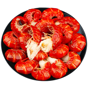 虾尾鲜冻批发鲜活小龙虾无冰衣龙虾尾特级大号龙虾尾10斤整箱鲜A3