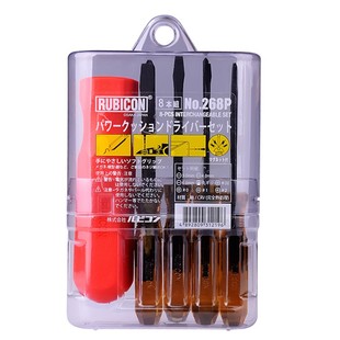 日本罗宾汉268 268P螺丝刀组合RUBICON多用手批套装进口改锥包邮