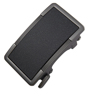 内穿式男自动扣皮带头合金3.5cm卡槽腰带扣头简约滑道裤带扣配件