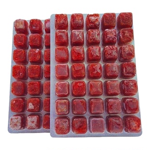 红虫冰冻红线虫鱼食水蚤丰年虾六角恐龙鱼食锦鲤鱼粮兰寿专用饲料