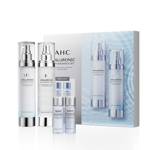韩国正品ahc水乳套装玻尿酸b5水乳套盒神仙补水士控油孕妇学生女