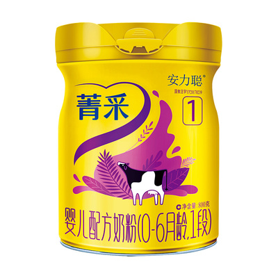 完达山菁采1段800g罐装opo