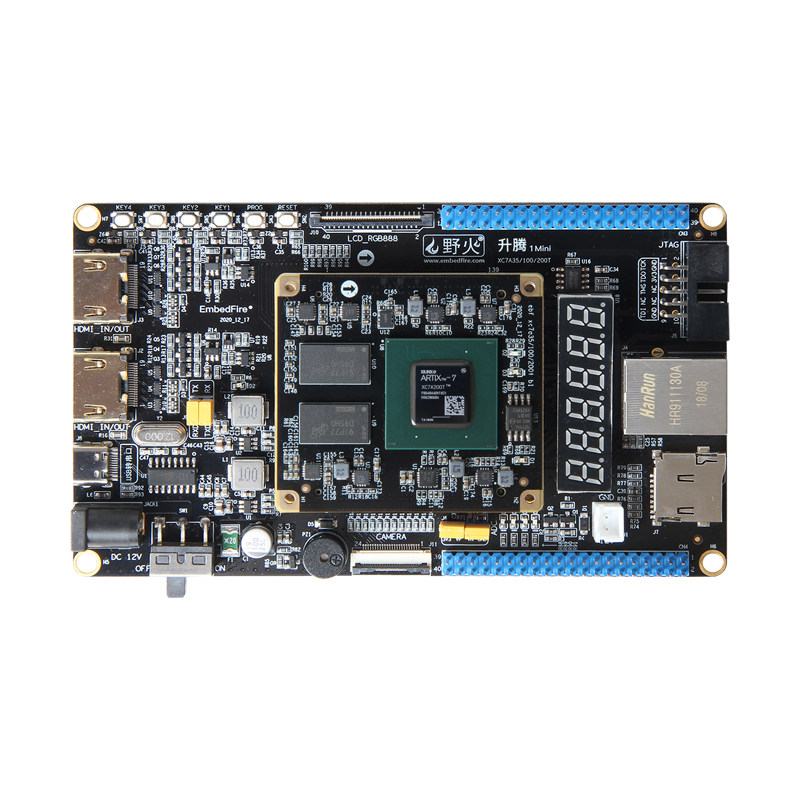野火升腾Mini FPGA开发板Xilinx Artix-7 XC7A35T/100T/200T A7板