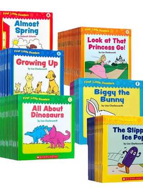 学乐Scholastic第一个小读者系列英语分级阅读First Little Readers/Comics ABCDEF幼儿Guided Science启蒙认知早教读物原版绘本