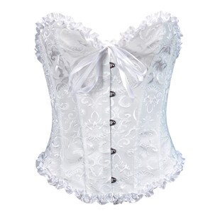 圣诞万圣节】新中式复古鱼骨胸衣宫廷马面裙搭子汉洋折中抹胸上衣