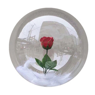 透明波波球气球10寸18寸24寸36高透明耐久无皱纹婚房生日派对装饰