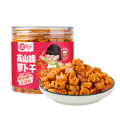 屋头香辣萝卜干下饭拌面香脆开味