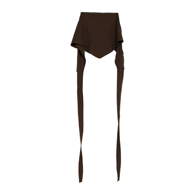 柞蚕丝亚麻多用途三角巾