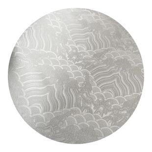 海岸花海浪织锦缎绸绣旗袍被面唐装古汉服gd面料布料口金包面料