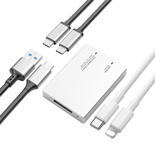 cfa读卡器cfexpress存储卡雷克沙type B卡适用于索尼相机A7S3/M4/A1/FX3/FX6天硕内存卡高速华为苹果手机电脑