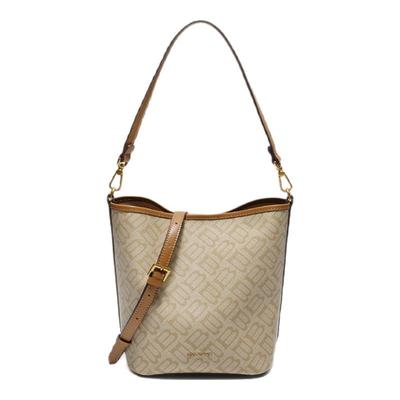 百丽包女2025新款海鸥老花水桶包