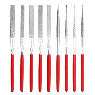 特级金刚石锉刀三角形半圆扁平搓刀方形小锉刀打磨工具80目600目