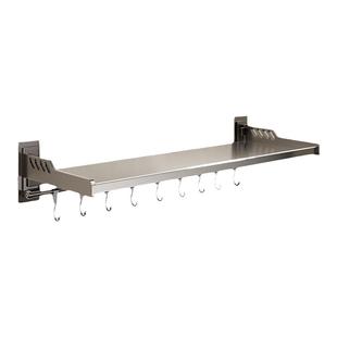 厨房置物架免打孔壁挂调料调味品收纳多功能家用加宽一字板收纳架