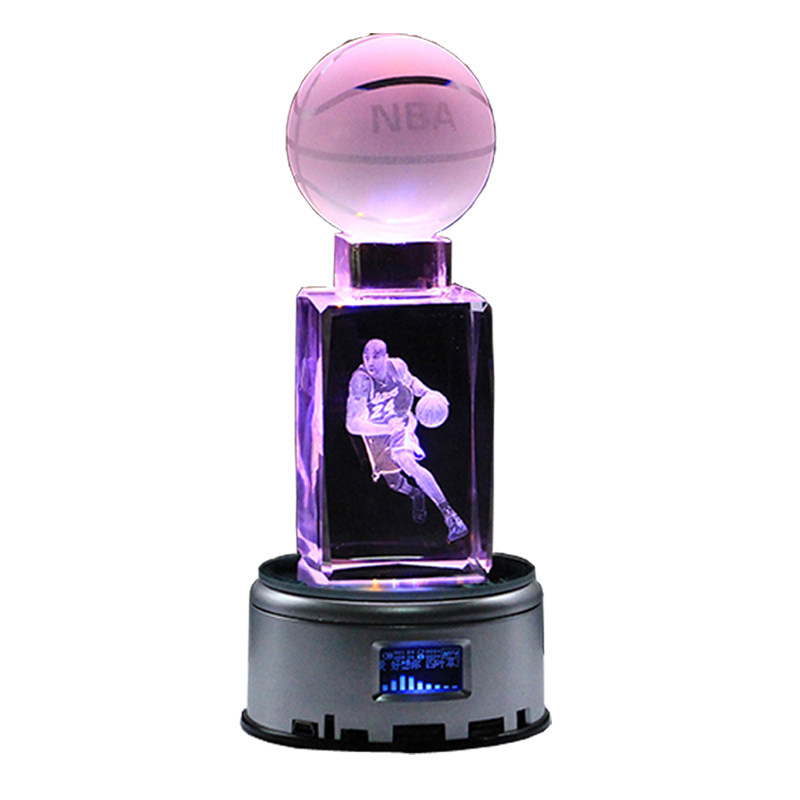 NBA篮球模型科比詹姆斯库里哈登创意生日礼品520男生毕业纪念品