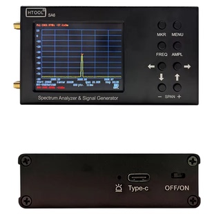中文新版SA6手持便携频谱分析仪35MHz-6.2GHz信号发生器射频信号