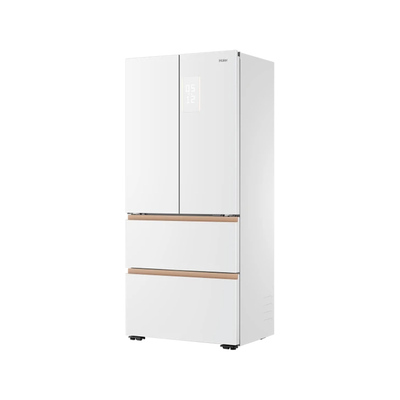 海尔麦浪512升法式冰箱AI智慧交互自动制冰全空间保鲜超薄零嵌