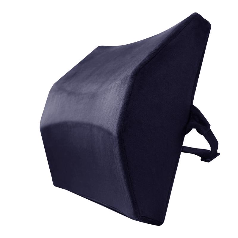 硬靠墊辦公室椅護(hù)腰汽車護(hù)腰靠背墊記憶棉抱枕孕婦硬床頭靠枕腰