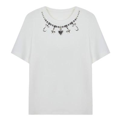 简约时尚短袖Jamor印花